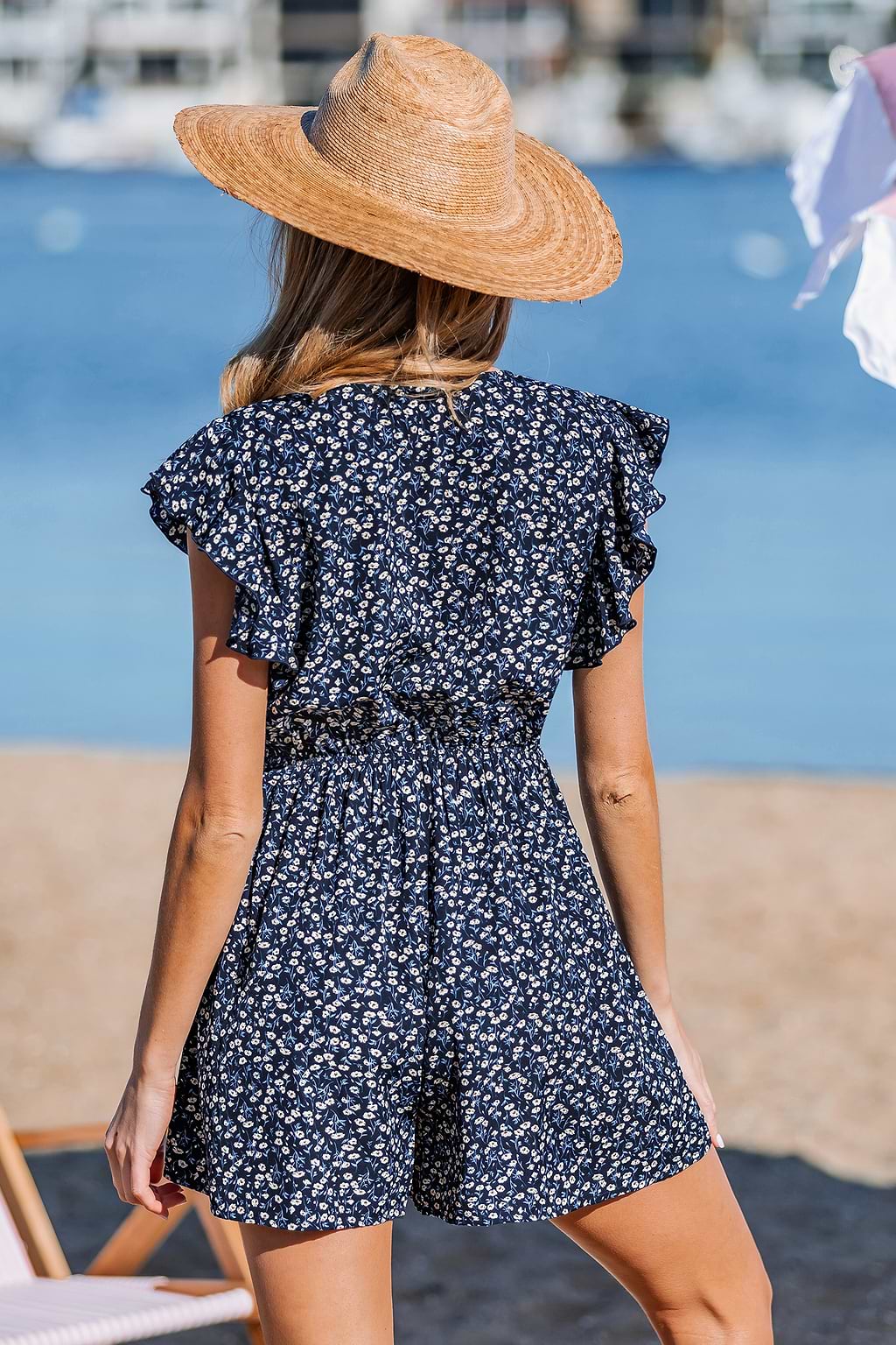 Tiny Blooms Floral Romper
