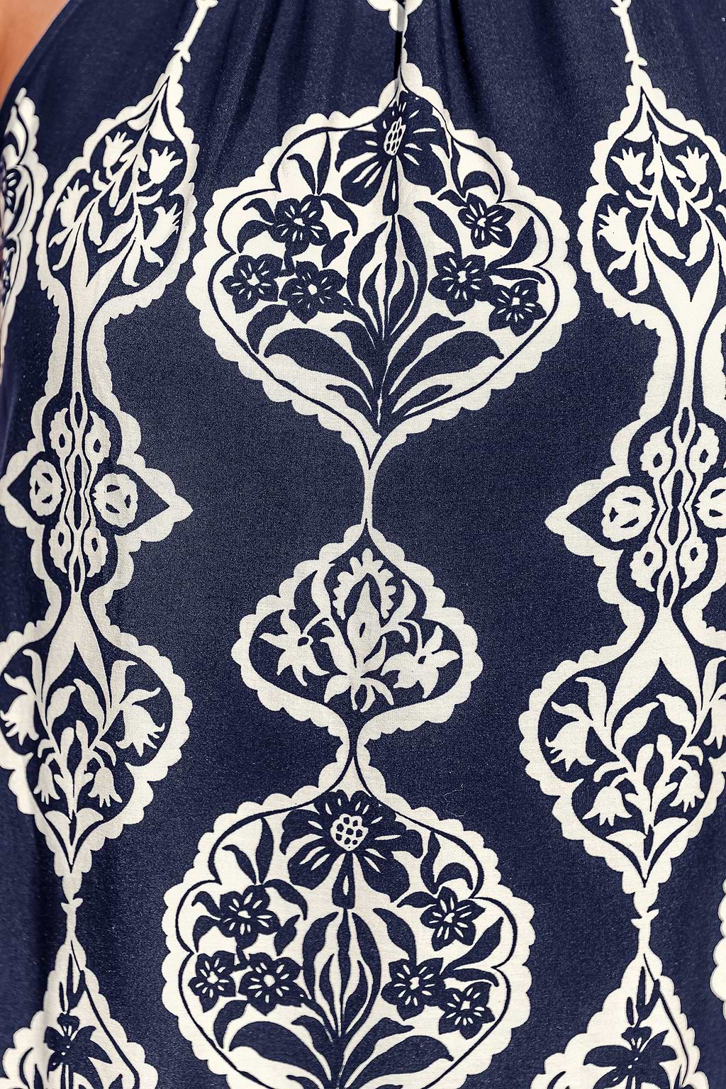 Midnight Floral Print Mini Dress