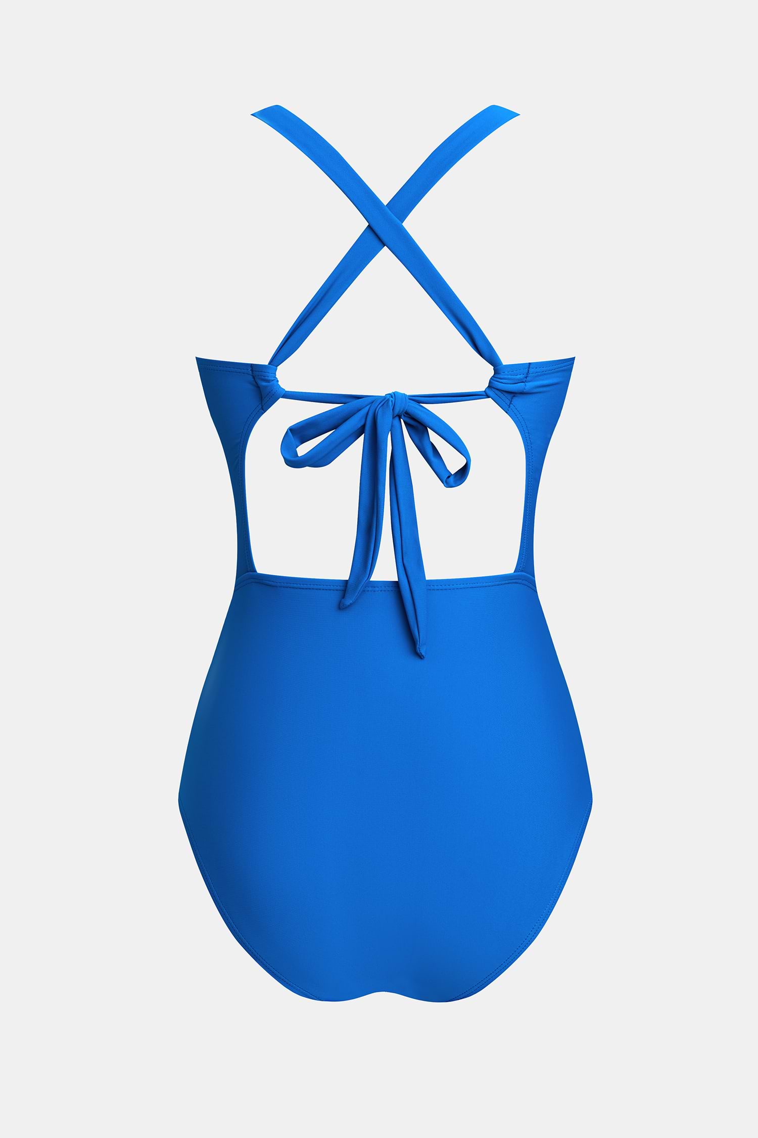 送関込【CUPSHE】x JJD スカイブルー ワンピース 水着 CUPSHE x JJD カップシー コラボ スカイブルー ワンピース 水着