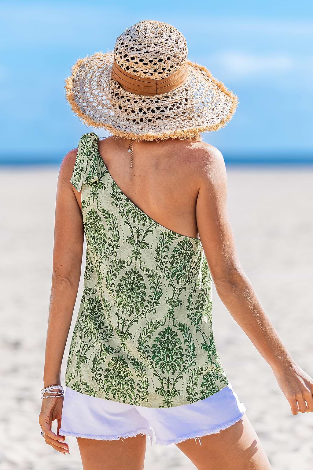 Island Essential Ornate Cover-Up Top