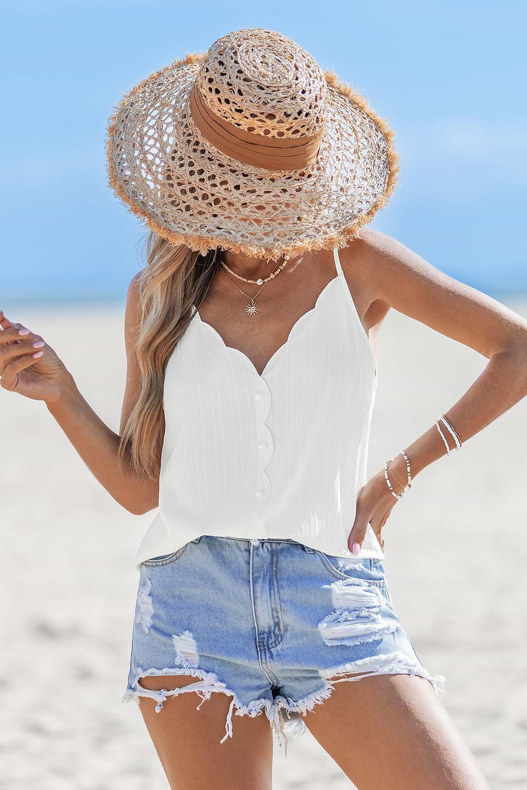 Dainty Details White Top
