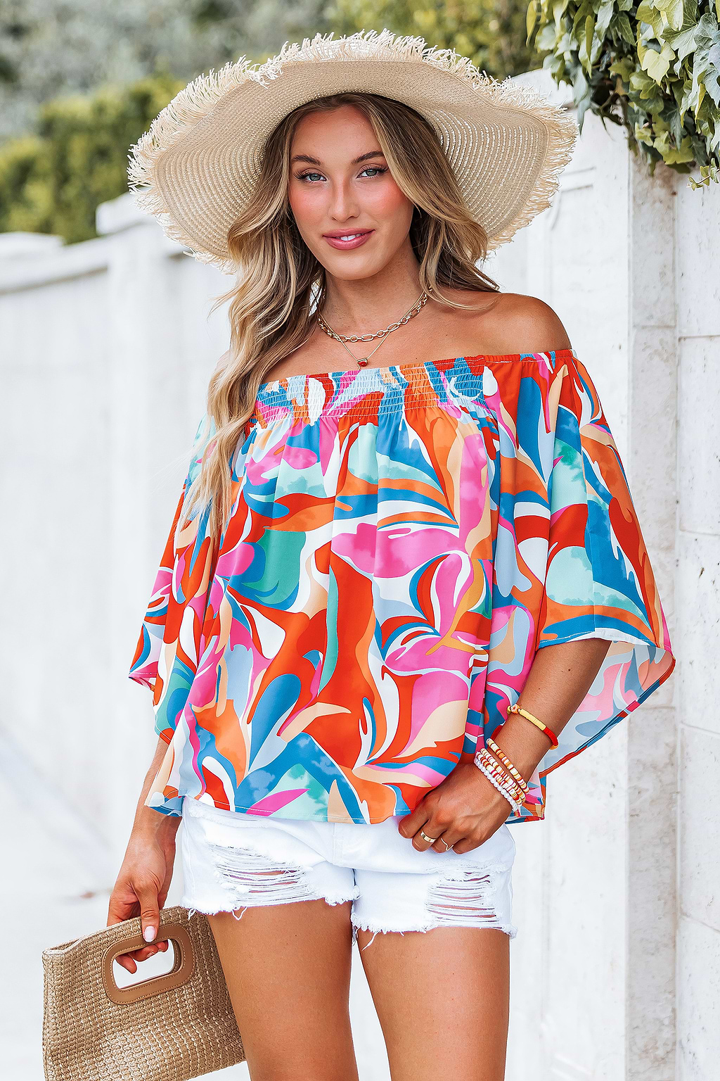 Beachside Fling Tropical Top