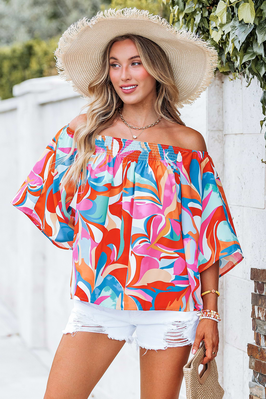 Beachside Fling Tropical Top