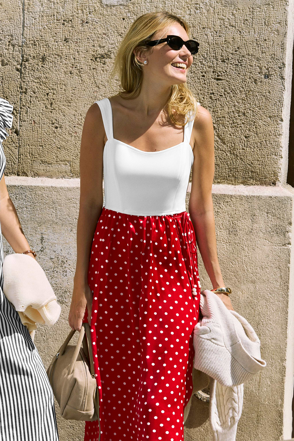 Simply Darling Polka Dot Maxi Dress