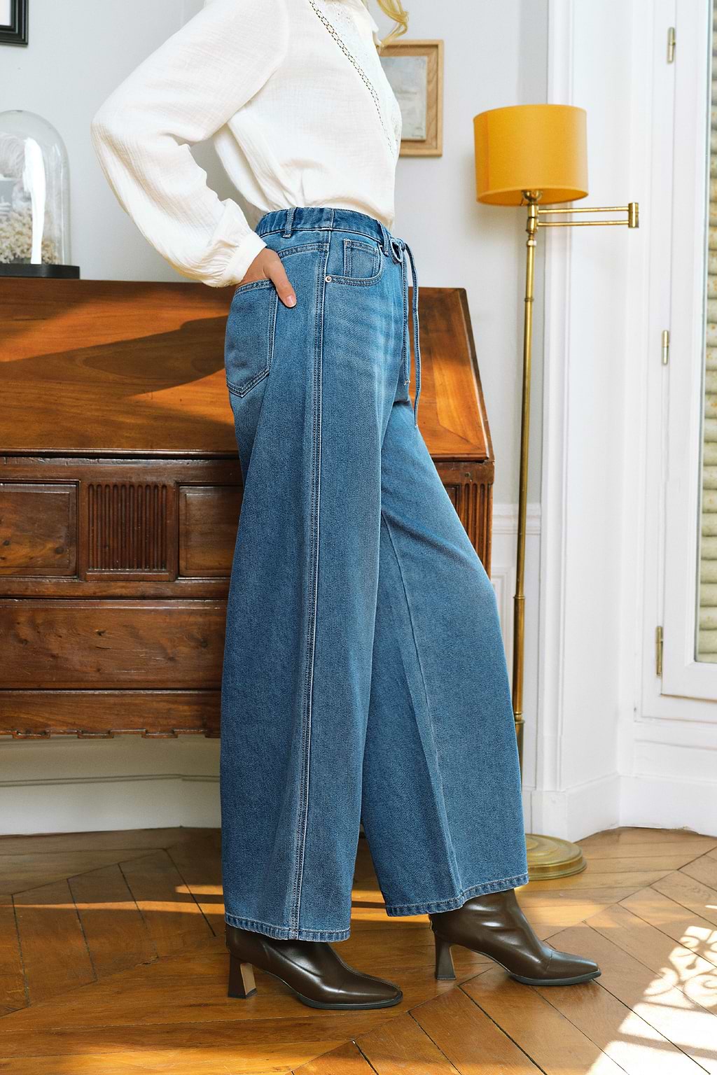 Step Up Blue Jeans