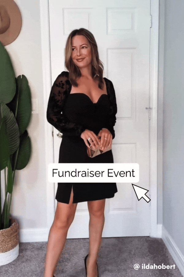 x Renee & Elisha Herbert Déjà Vu Mini Dress