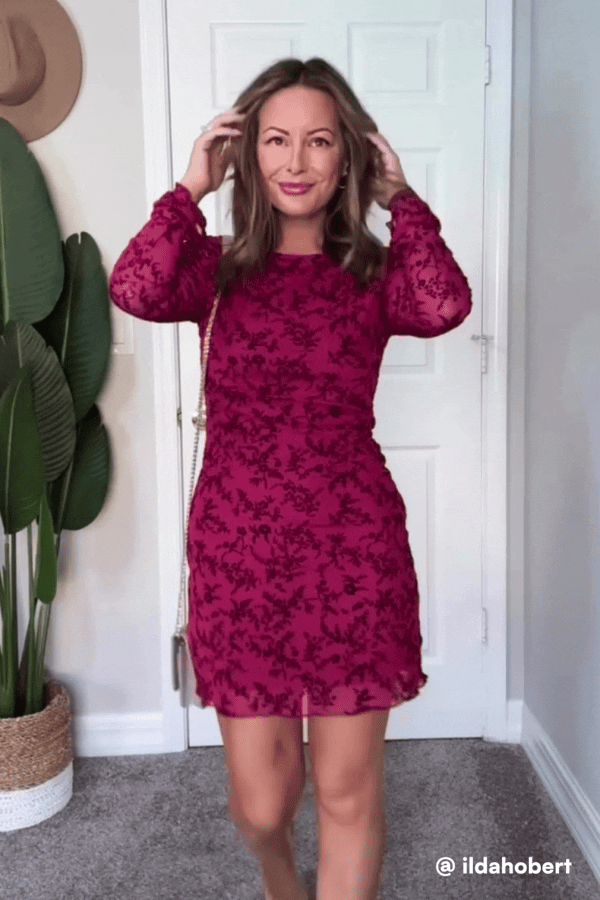 x Renee & Elisha Herbert Paris Mini Dress