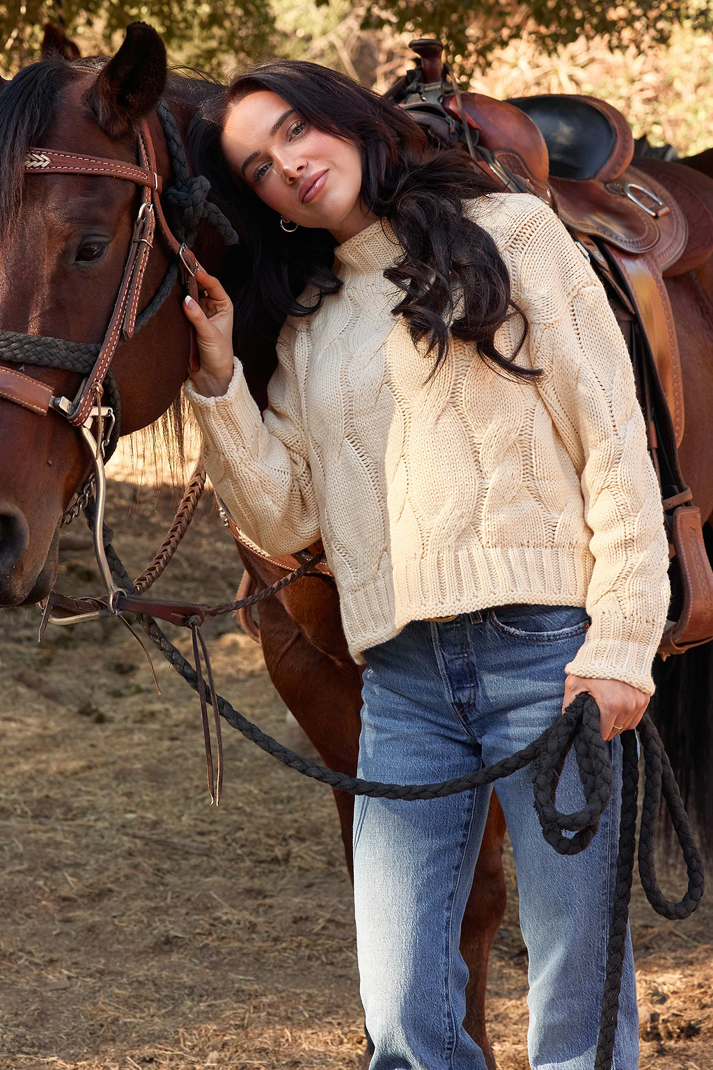 Cozy Glow Cream Sweater