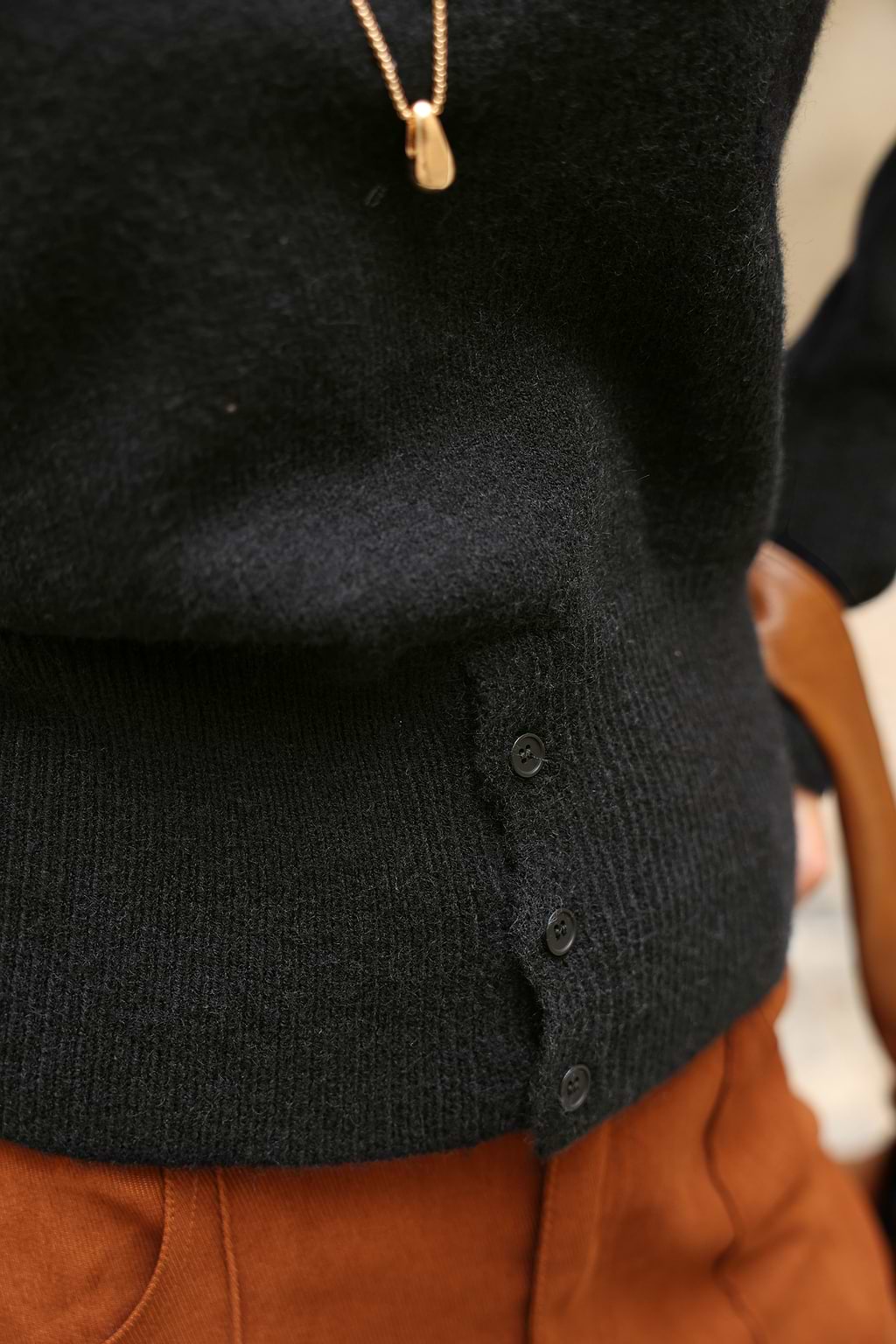 Best Self Black Sweater