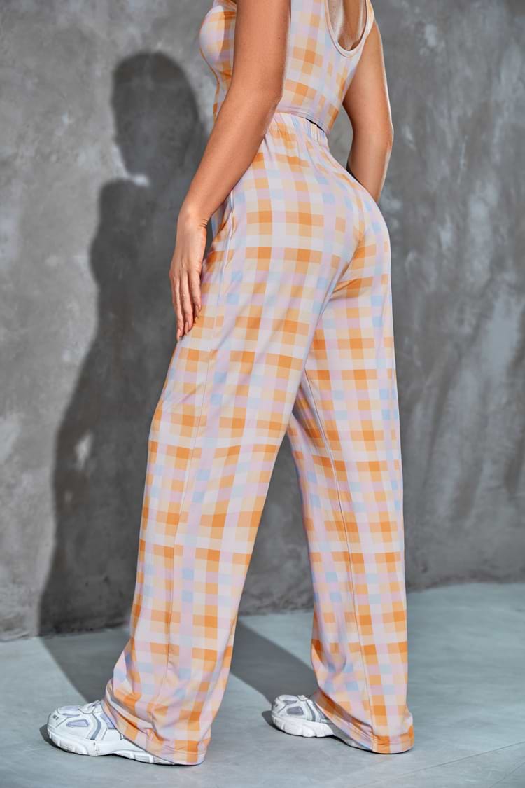 Gerade geschnittene Hose mit High waist