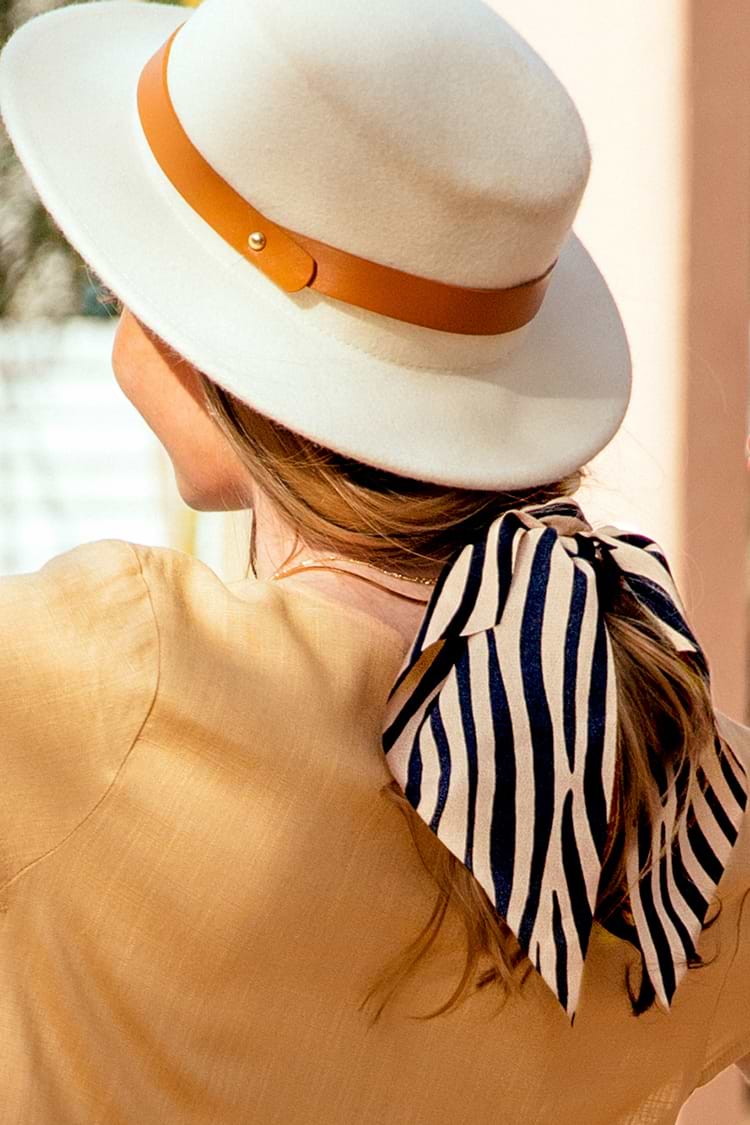 Haargummi-Set mit Leopard-Print und Zebra-Print