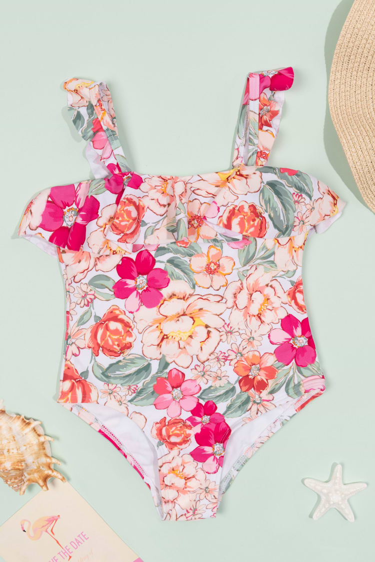 Keep It Cool Scoop Ruffles One Piece