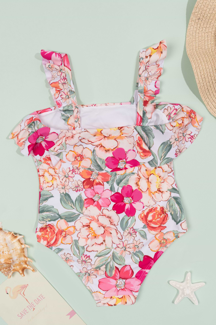 Keep It Cool Scoop Ruffles One Piece