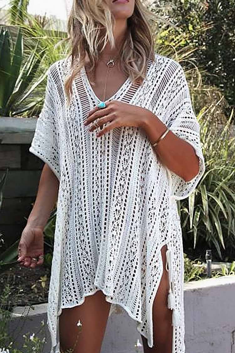 Sea Party Hollow-Out Cover Up