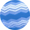 Bikini chevron à col scoop