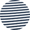 High Bar Striped Bikini Set