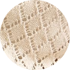Mini abito copricostume color beige petalo di crema