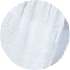 Weißer Strand-Sarong mit asymmetrischem Saum