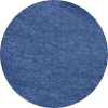 Blaues Top mit V-Ausschnitt