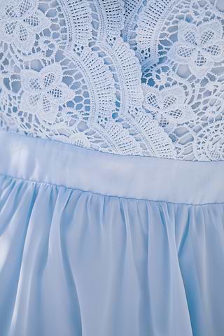 Scalloped Lace Fit & Flare Dress Scalloped Lace Fit & Flare Dress