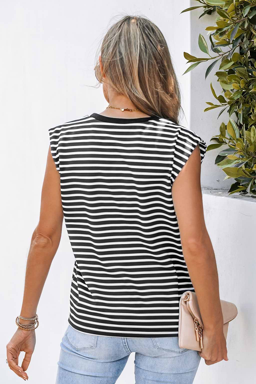 Black & White Striped Tee