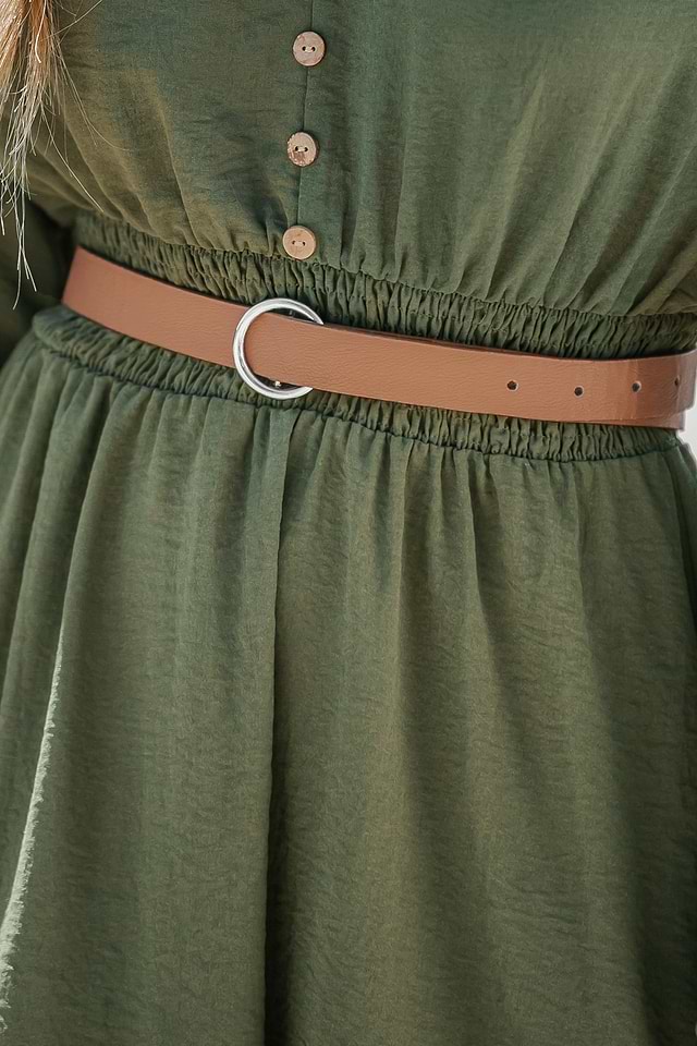 green emerald velvet dress Olive Green Smocked Maxi Dress with Ruffle Straps  Perfect for Summer   The Jetsetter's Closet
