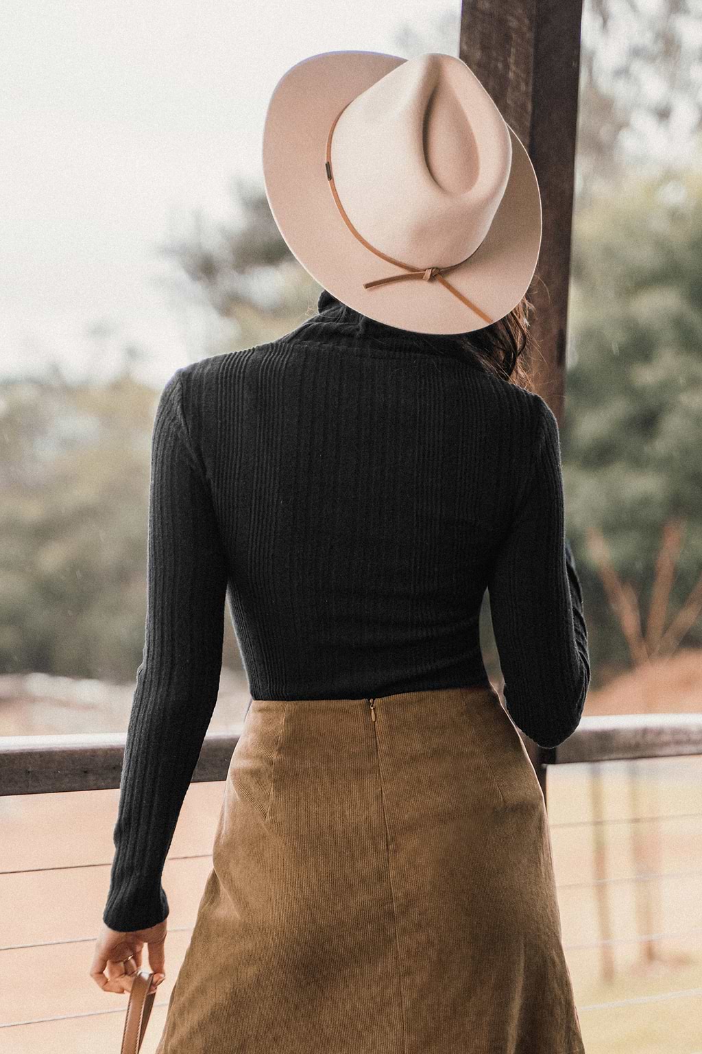 Onyx Rib Turtleneck Sweater