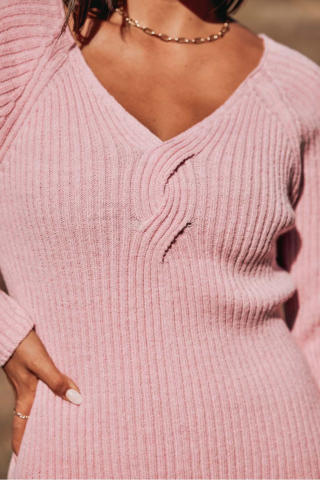 Toasty Rib Bodycon Jumper Dress