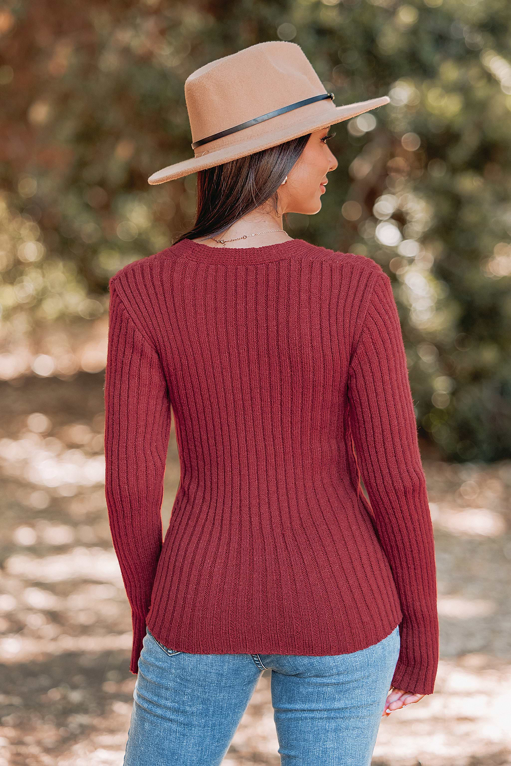 Classic Cozy Rib Wrap Sweater