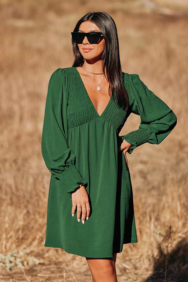 macy green dress Macy Dress in Teal main image 0