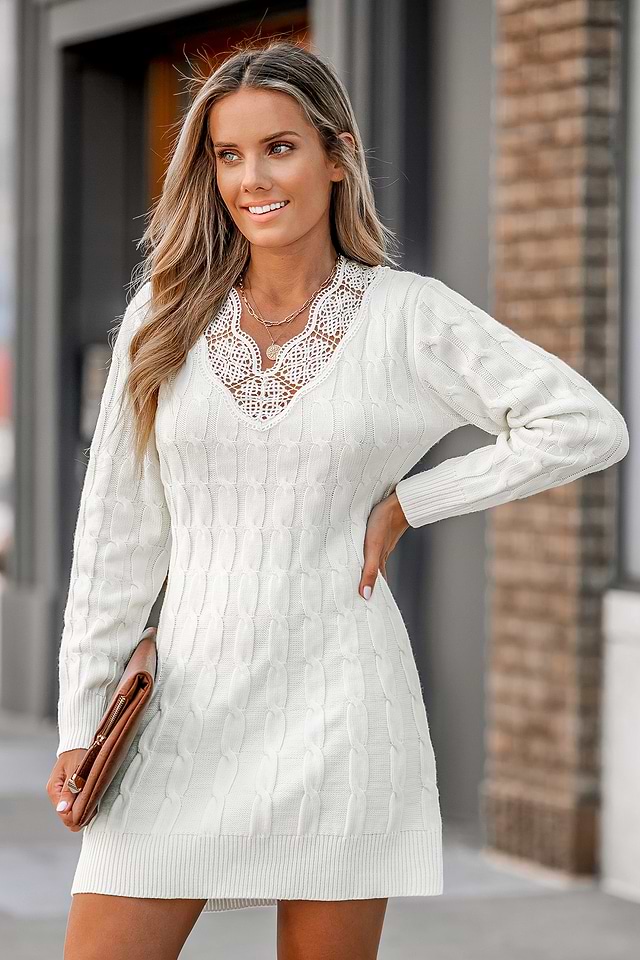 white dress with black lace sides Scott White and Black Contrast Strapless Mini Dress