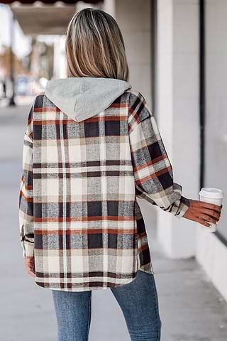 Cupshe Karierte Hemdjacke Karierte Jacke Flanell Jacke Damen