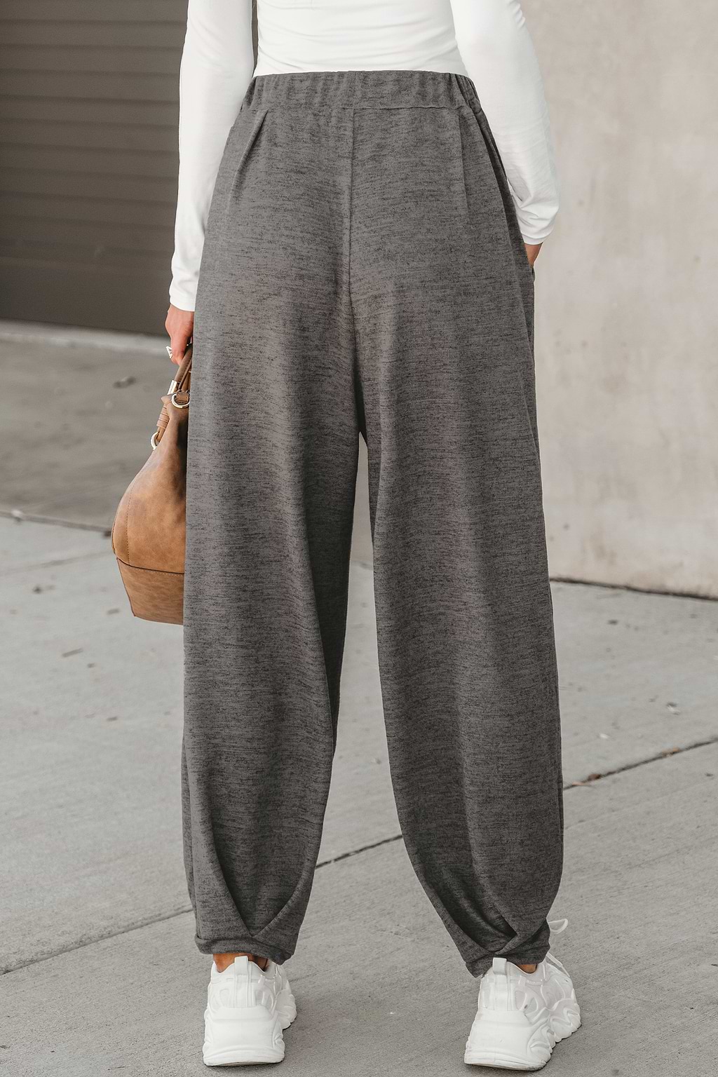 Emerald Green High Waist Joggers