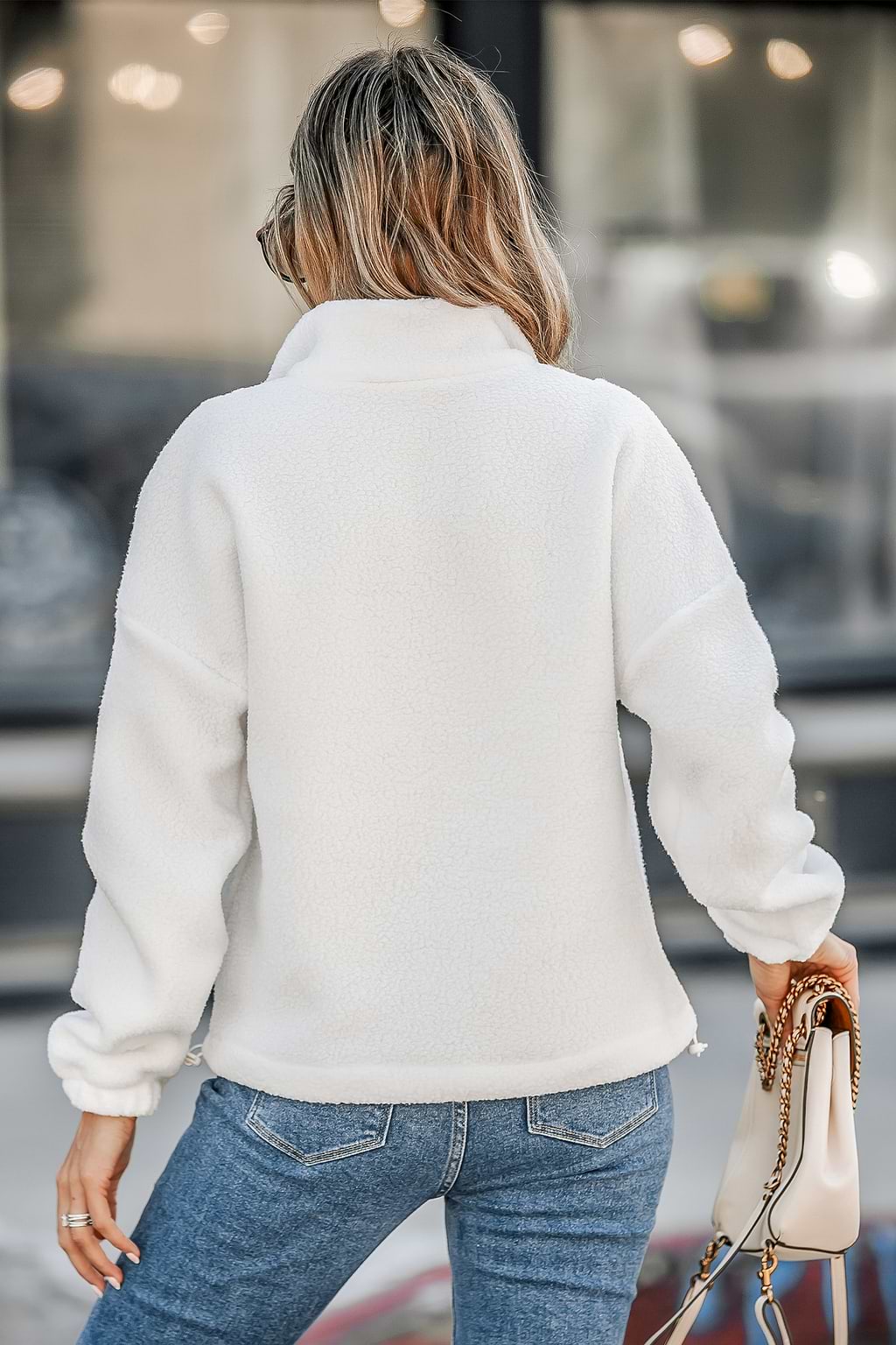 Half-zip Turtleneck Hoodie