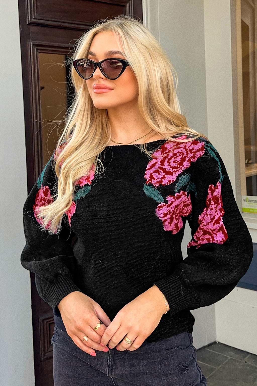 Fair Isle Boat Neck Sweater