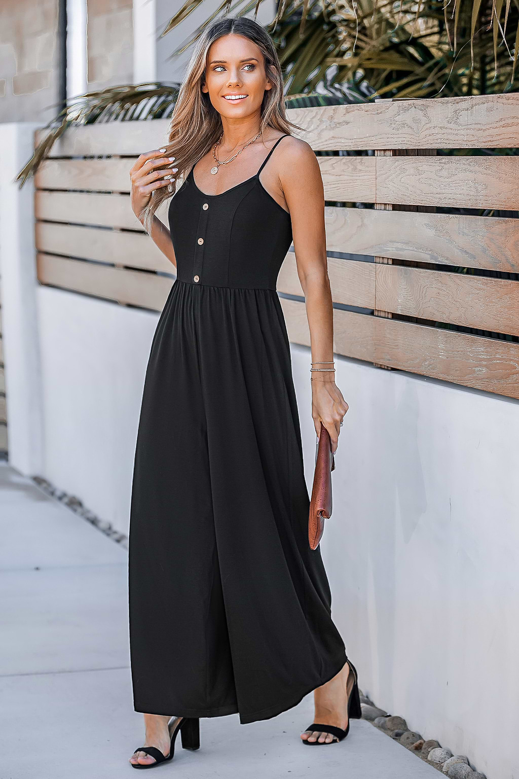 Midnight Muse Wide Leg Jumpsuit