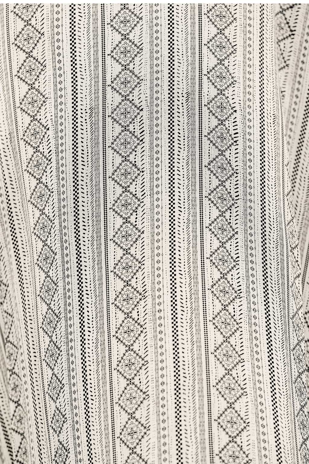 Geo Kimono Cover-Up