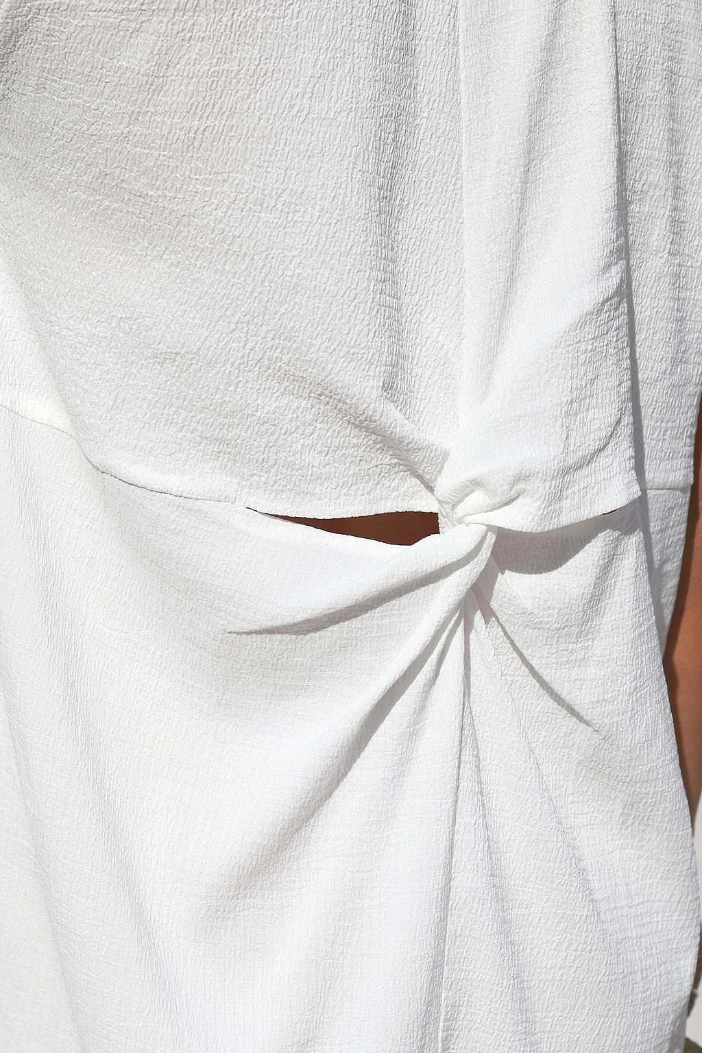 Encubrimiento con cola de camisa y cuello