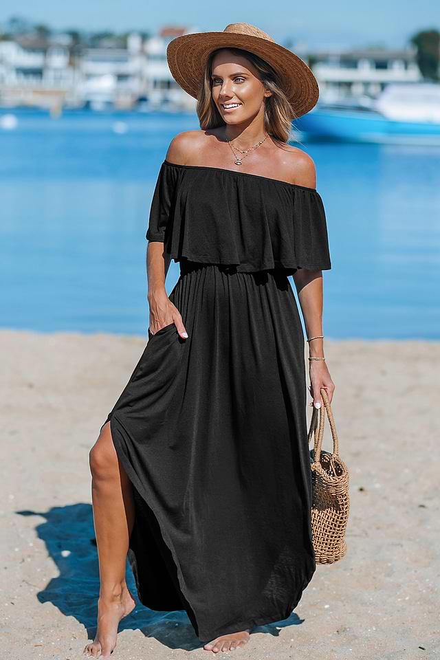 chinese dress ladies The Savannah Strappy Maxi Bra Dress