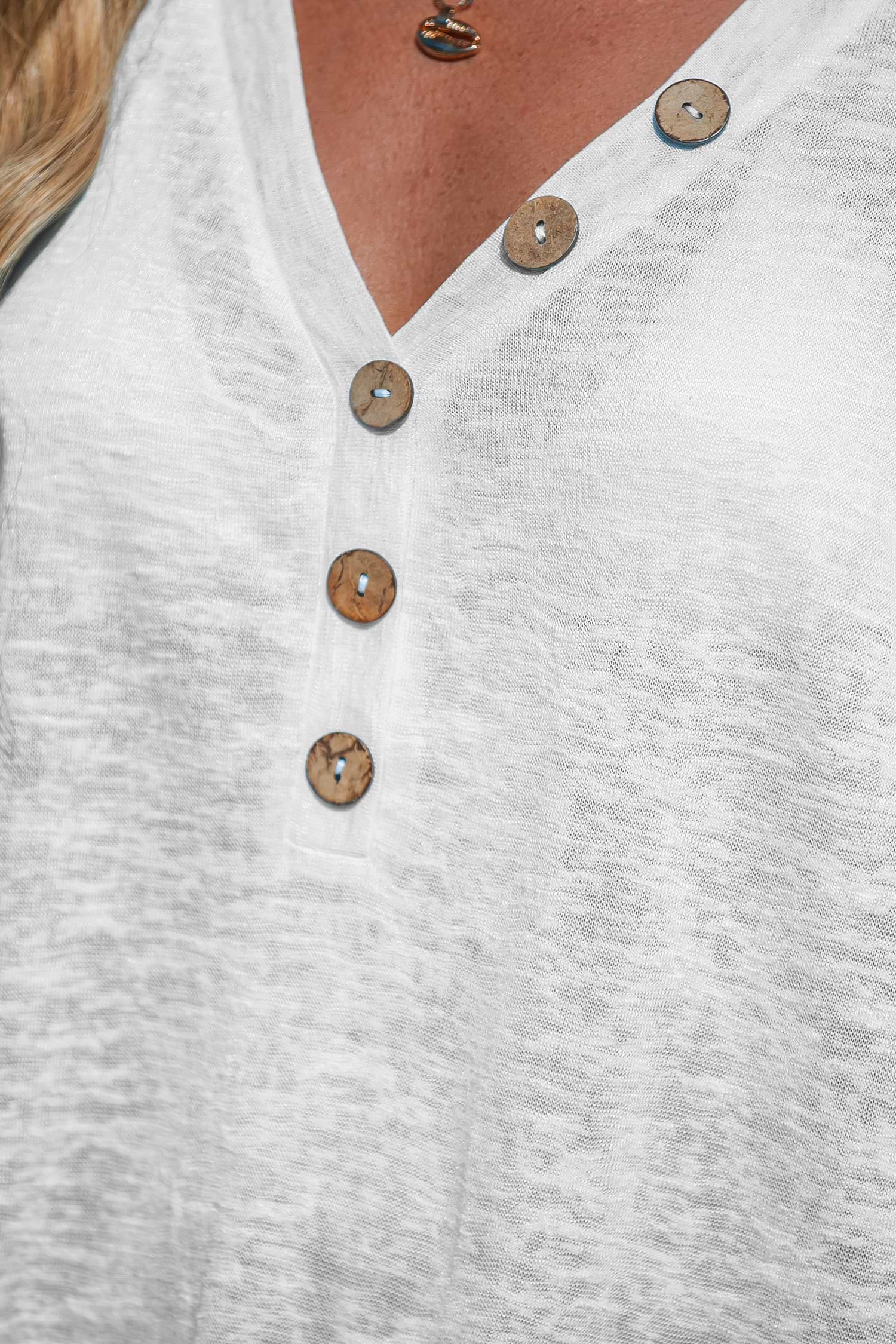【COSYHARU】Slab Detail Short Sleeve T-shirt Women's Clothing | Short Sleeve T-Shirts | TYLER'S