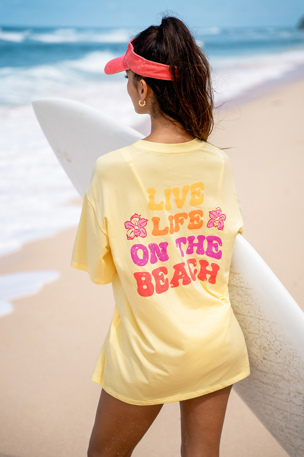 Yellow Round Neck Half Sleeve Tee