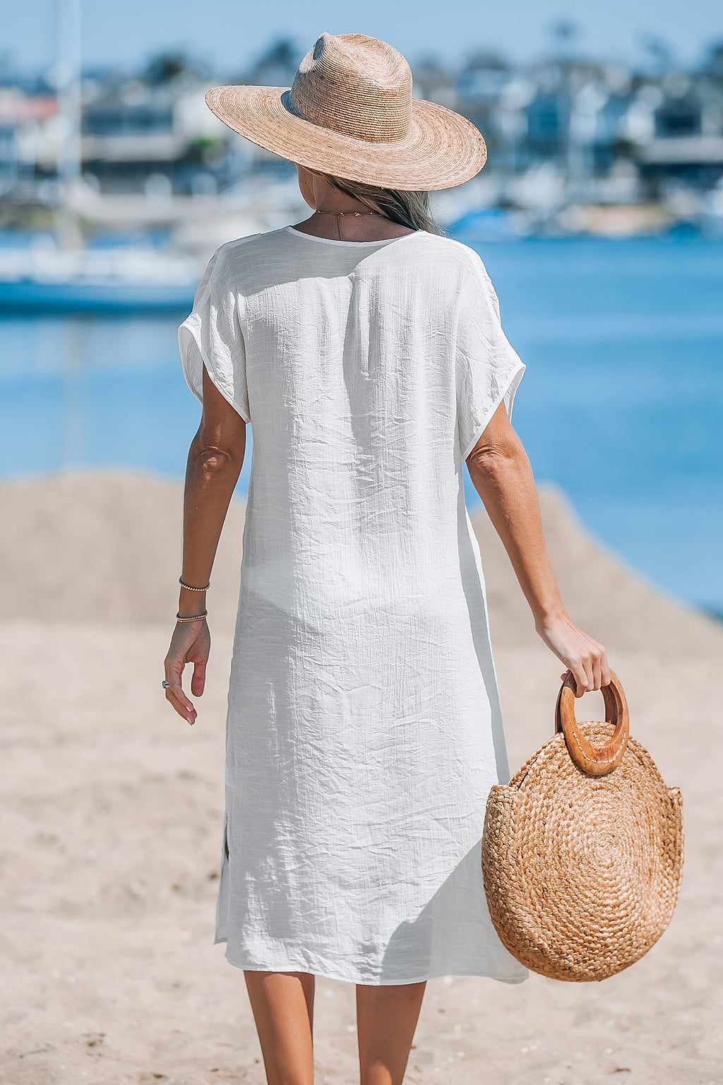 Robe cover up midi en crochet
