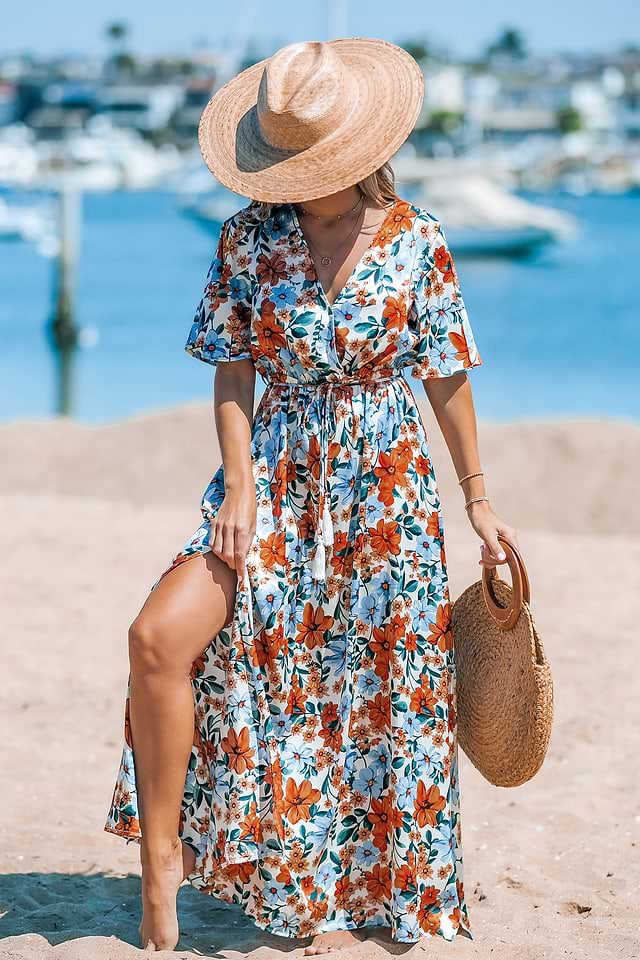 chinese dress ladies Logan Long Sleeve Belle Maxi | Vacation Ready Maxi Dresses – Boho Chic Styles main image 0
