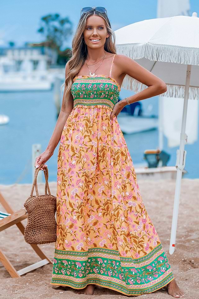 maxi dress with heels Moonlit High Slit Maxi Dress