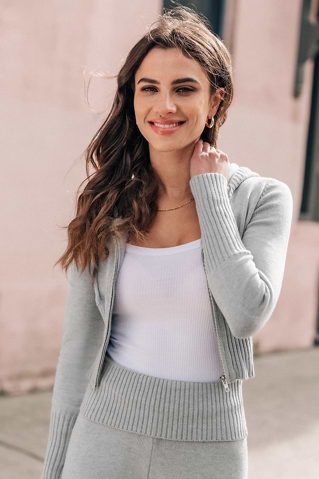 Felpa con cerniera, cappuccio e stampa - Grigio/Wicked - DONNA | H&M IT Felpa con cerniera, cappuccio e stampa - Grigio/Wicked - DONNA | H&M IT