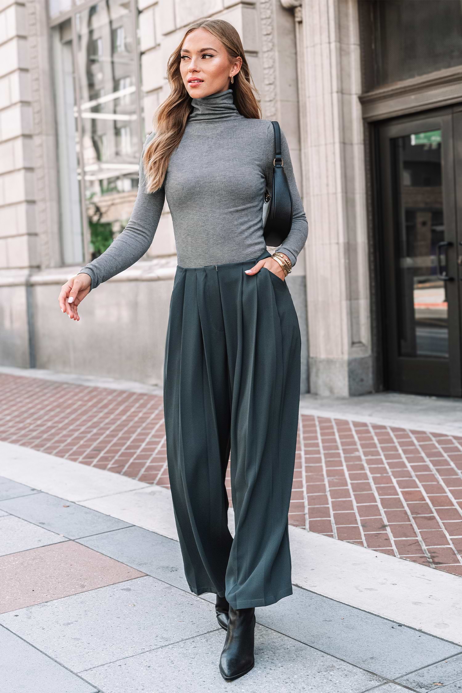 【JICHOI】24fw STRAP TURTLENECK LONG SLEEVE JICHOI - JICHOI
