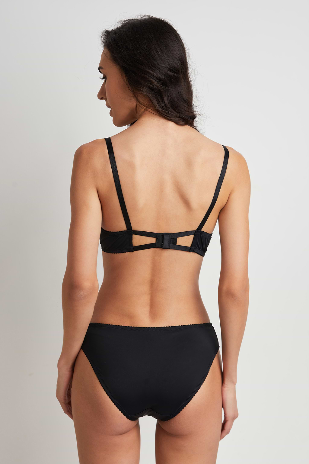 Black Underwire Bra & Underwear Set