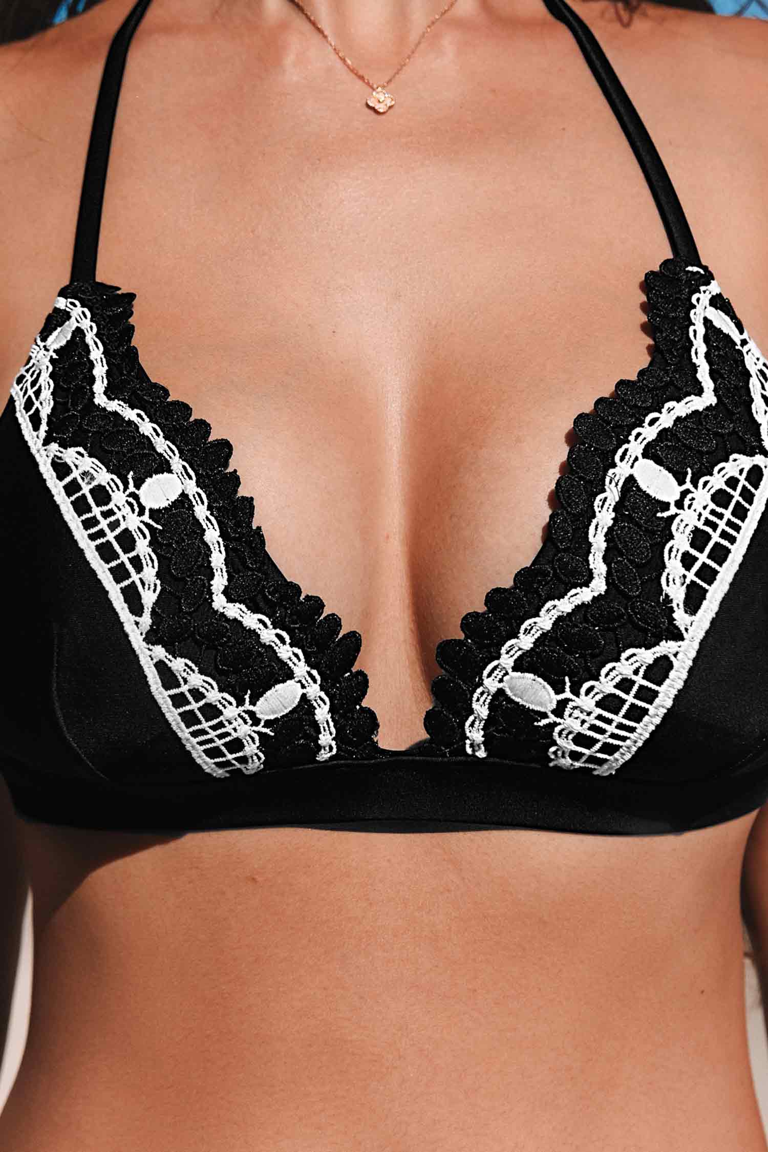 underwire bikini plunge