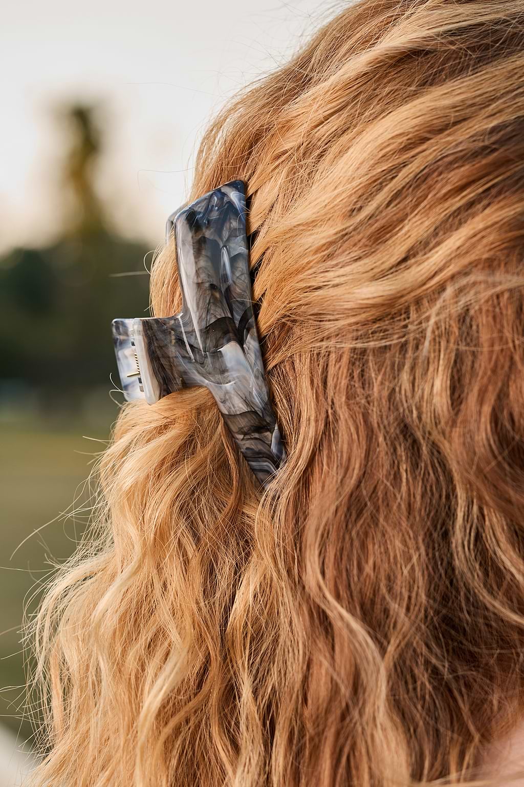 Rechteckiges Haarspangen-Set