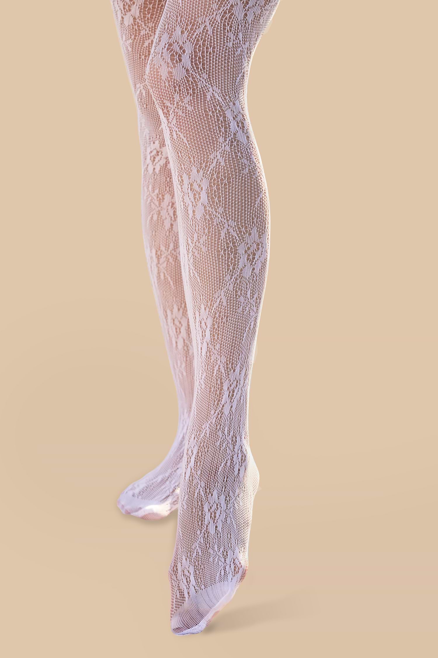 ボトムスその他 TheOpen Product FLORAL LACE LEGGINGS 4BFT233 Blossom Floral Lace Tights